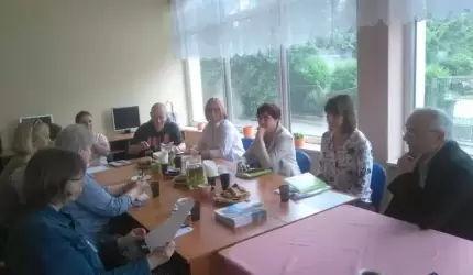 Spotkanie w Ochotniczym Hufcu Pracy w Środzie Śląskiej