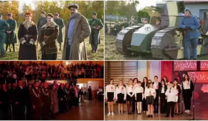 Patriotyczne i widowiskowe obchody Święta Niepodległości w Miękini