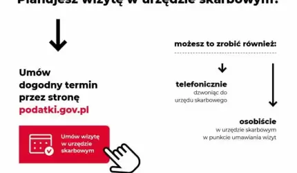 Usługa „Umów wizytę w urzędzie skarbowym” podczas kampanii PIT