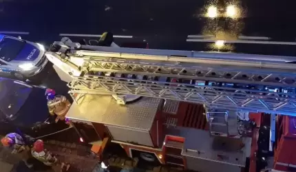 Pożary, kolizja, zatrzymanie krążenia u mężczyzny [raport strażaków]