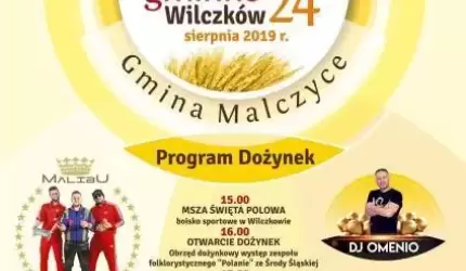Dożynki Gminy Malczyce w Wilczkowie
