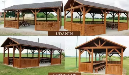 Kolejne altany na terenie Gminy Udanin