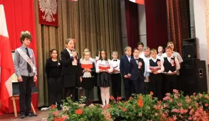 Uroczystość z okazji 100-lecia Niepodległości w Kostomłotach