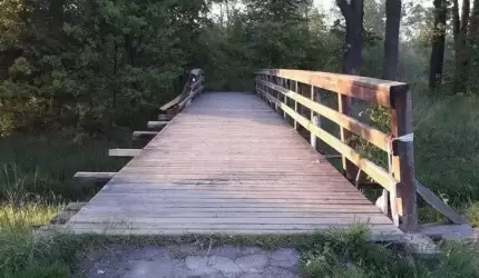 Starosta ociąga się z naprawą kładki Na Polance