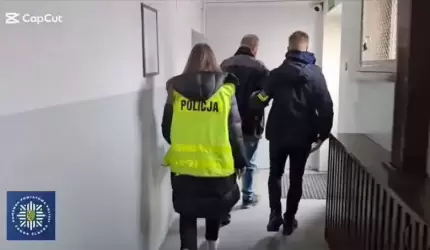 Sprawca przemocy domowej w rękach średzkich policjatów