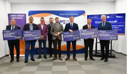 Rekordowe wsparcie dla samorządów z terenu Legnickiej Specjalnej Strefy Ekonomicznej