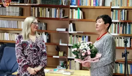 Literacko - muzyczny Dzień Seniora w Gminie Udanin