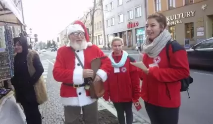 „Czerwonokrzyska Gwiazdka z PCK" - kwesta na terenie miasta