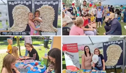 Gminny Dzień Dziecka ze średzką biblioteką