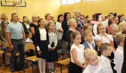 Rozpoczęcie roku szkolnego w szkołach gminy Udanin