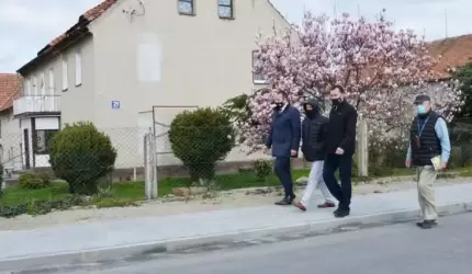 Chodnik w Gościsławiu już po odbiorze