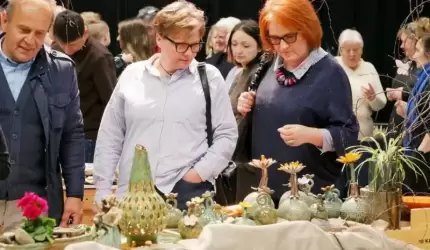 Barwny, ceramiczny ogród w PCeKA