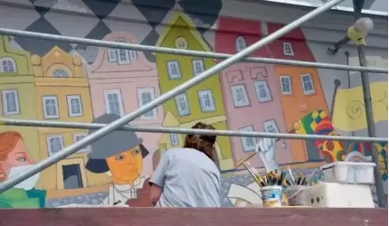 Nowy mural ozdobi miasto. Wkrótce odsłonięcie!