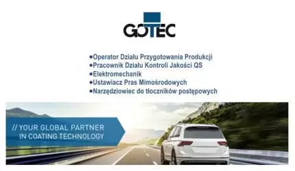 Pracuj w firmie GOTEC Polska!