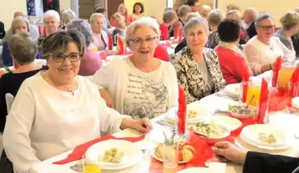 Spotkanie opłatkowe Związku Emerytów, Rencistów i Inwalidów