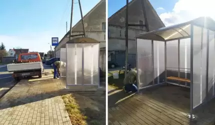 W Szczepanowie kolejna wiata z grantem ANZŚ