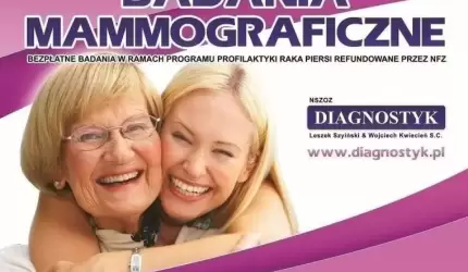 Badania mammograficzne w Udaninie