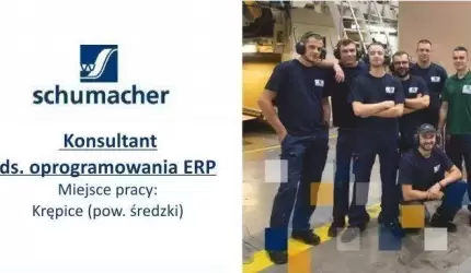 Praca dla Konsultanta ds. oprogramowania ERP