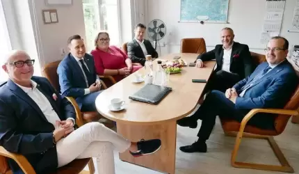 Starosta spotkał się z wojewodą i posłem. Tematem rozmów była m.in. inwestycja Intela