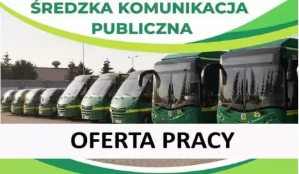 Praca dla kierowcy autobusu w Średzkiej Komunikacji Publicznej