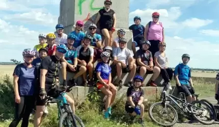 Wilkszyn na rowerze. Kolejny, bardzo udany rajd rodzinny w gminie Miękinia