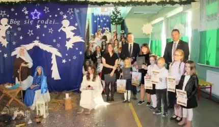 Najpiękniejsza Kartka Bożonarodzeniowa Gminy Udanin