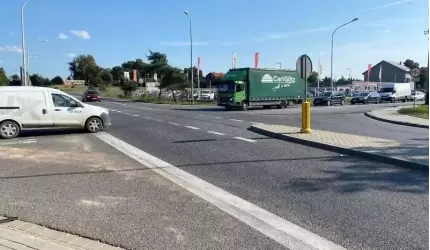 Sygnalizacja świetlna na DK94 i ul. Wiejskiej dostała zielone światło