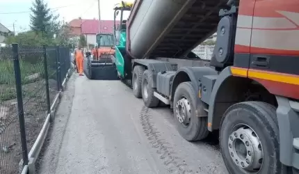 Trwa przebudowa drogi w Lusinie