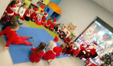 Mikołajkowa radość w Przedszkolu w Szczepanowie