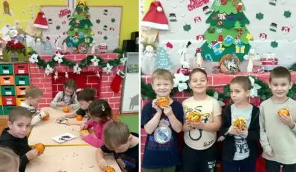 Świąteczny czas w Przedszkolu Publicznym w Ciechowie