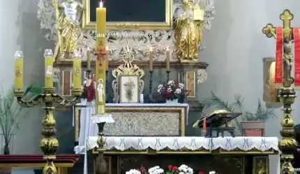 Msza święta w kościele św. Andrzeja (transmisja na żywo)