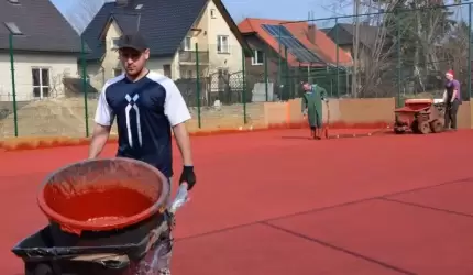 Nowe boisko przy Powiatowym Zespole Szkół