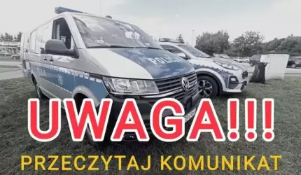 Uwaga, mieszkańcy powiatu średzkiego! Policja ostrzega!