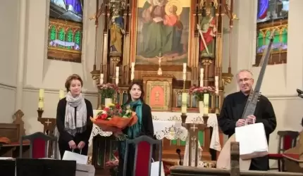 Barokowe odcienie lutni w kościele w Ramułtowicach