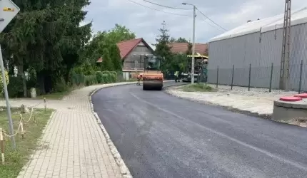 SPBDiM kończy remont ul. Lipowej w Komornikach