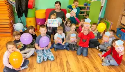 Logopedyczne zabawy w SP Udanin