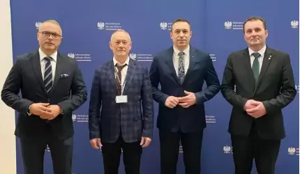 Włodarze powiatu z wizytą w Ministerstwie Infrastruktury