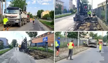 Rozpoczęła się przebudowa ul. Sienkiewicza w Malczycach