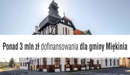Gmina Miękinia z największym dofinansowaniem z Funduszu Rozwoju Dróg
