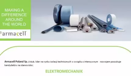 Praca na stanowisku: ELEKTROMECHANIK