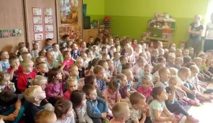 Wyjątkowa "lekcja" w średzkim przedszkolu