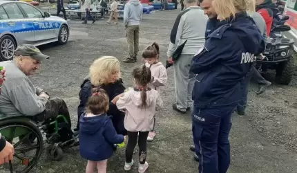 Dożynki wojewódzkie w Udaninie z policyjnym akcentem