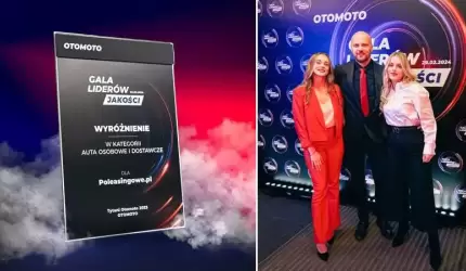 Poleasingowe.pl wyróżnione w konkursie Liderzy Jakości