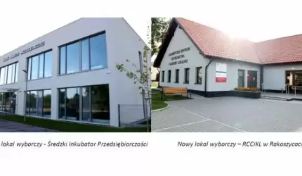 Zmiany siedzib 2 lokali wyborczych w Środzie Śl. i Rakoszycach