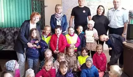 Wizyta u strażaków była niezwykle inspirująca