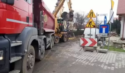 Co słychać na placu budowy w centrum Wilkszyna?