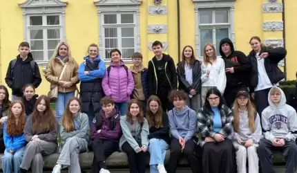 Prosto z wojny w Ukrainie na warsztaty taneczne do Niemiec - podsumowanie polsko-niemiecko-ukraińskiej wymiany uczniów