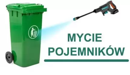 Mycie i dezynfekcja pojemników na odpady na terenie gminy Malczyce