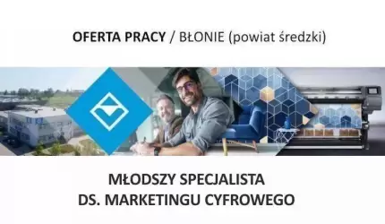 Oferta pracy dla młodszego specjalisty ds. marketingu cyfrowego