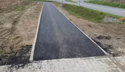 Ścieżka rowerowa Krępice-Lutynia wkrótce będzie gotowa